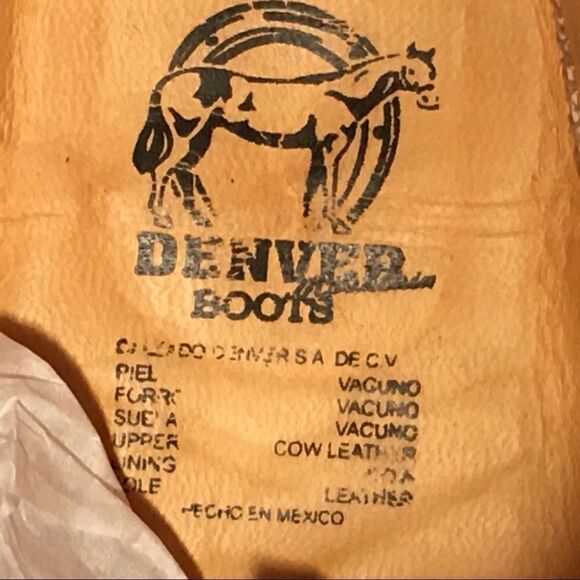Denver boots cow leather - Picture 14 of 14